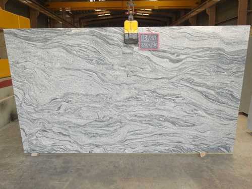 Viscon White Granite - Gangsaw and Cutter Slabs, Polished Finish, Thickness 18mm to 200mm, Available in Antique, Flamed & Brushed