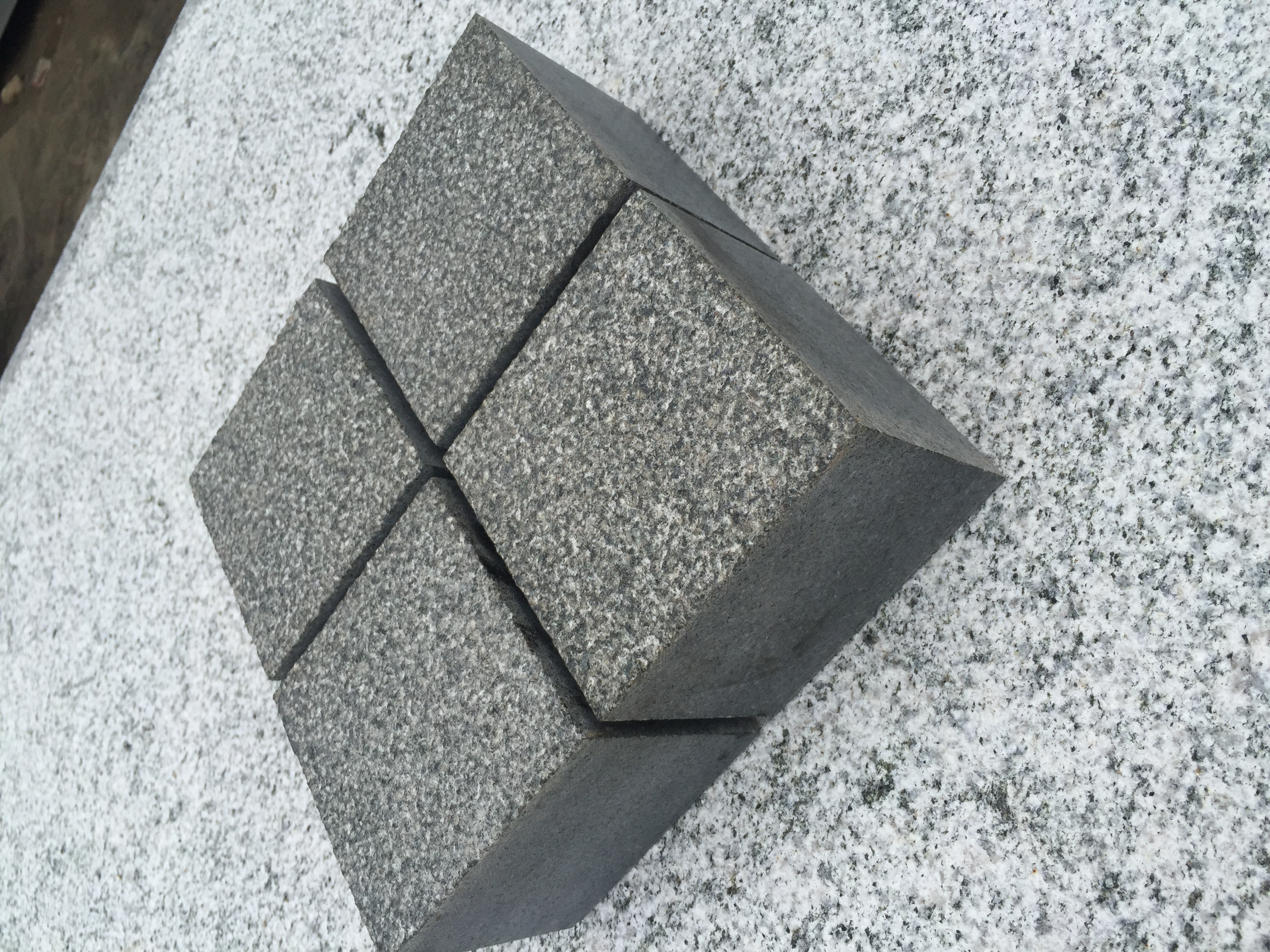 Cobble Stones - Granite, Varied Sizes 4x4x8cm To 15x15x17cm, Gray | Aesthetic, Customizable, Durable, Strong, Versatile Finishes