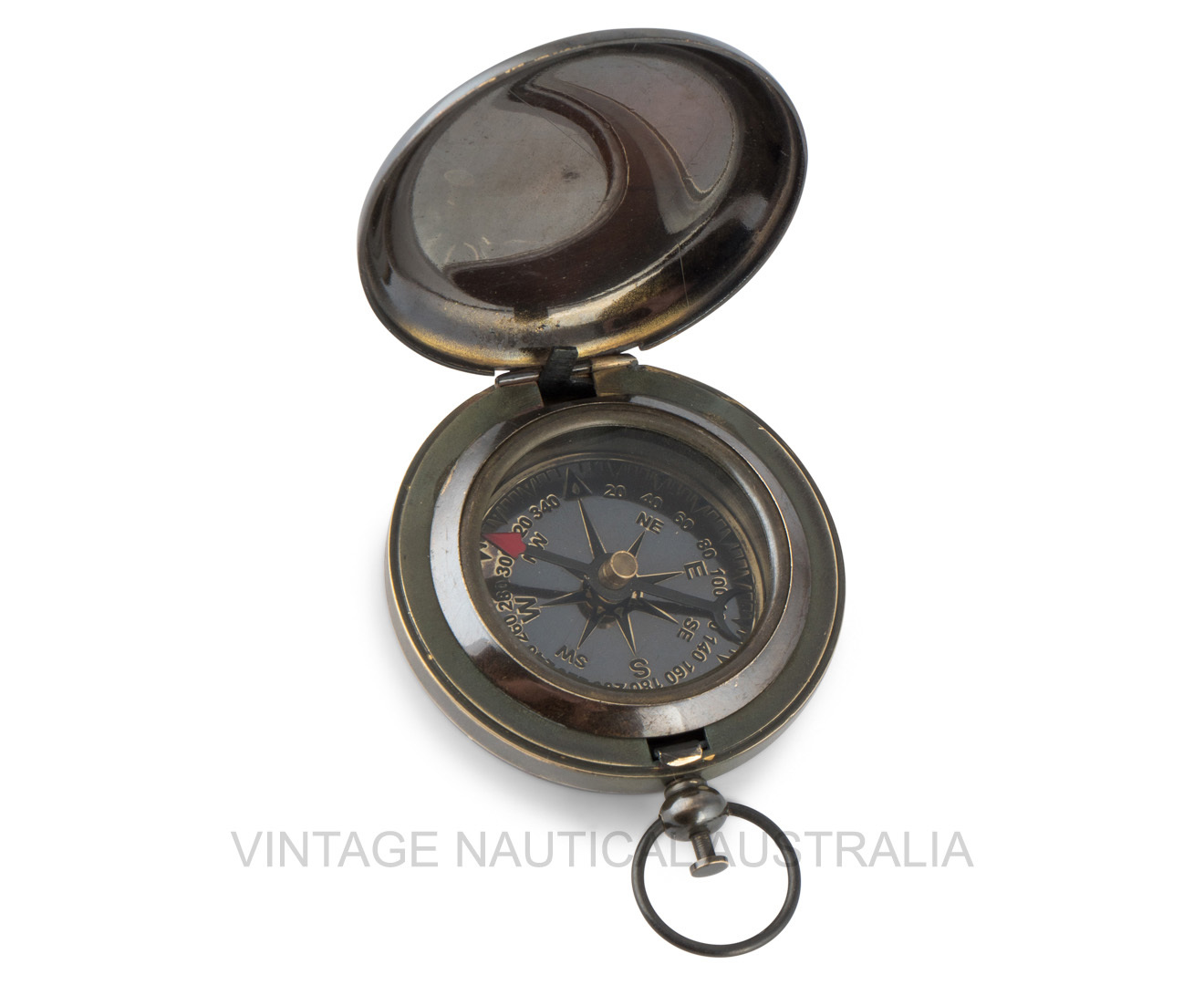 Compass A   Flip / Push Button