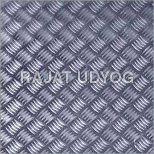 Silver Aluminium Chequered Plate