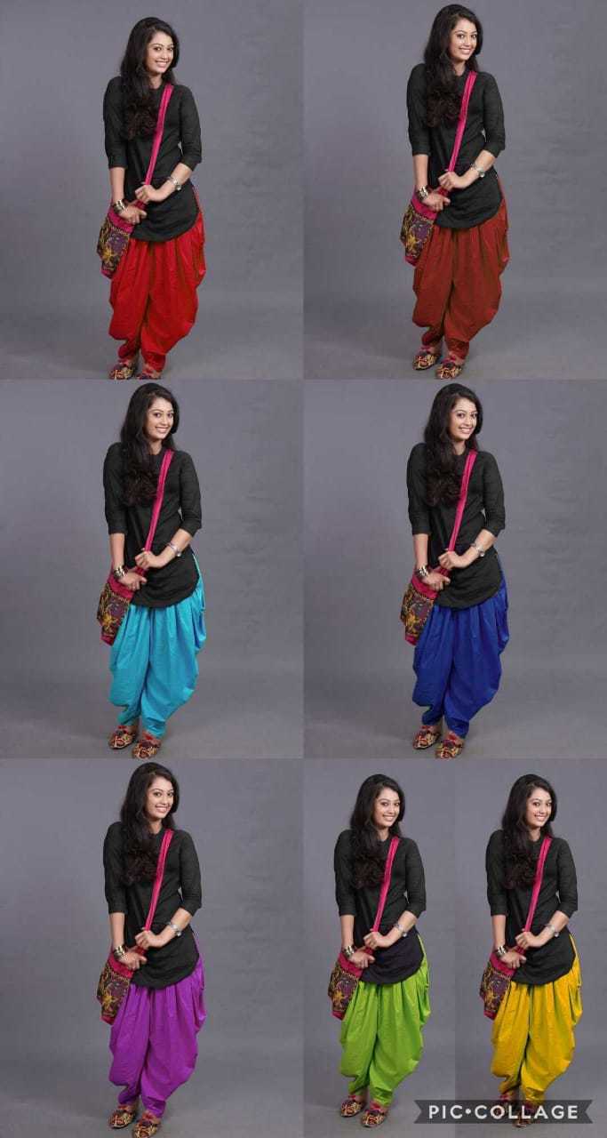 Cotton Designer Kurti Dhoti Set, Plain Kurti, Traditional Kurti Set