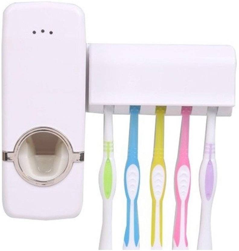 Tooth Brush Holder - Pvc Material, Regular Size, Rectangular Shape | Hygienic Design To Prevent Germs, Insect Protection