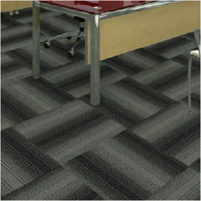 Black & Gray Depth Modular Carpet Tile