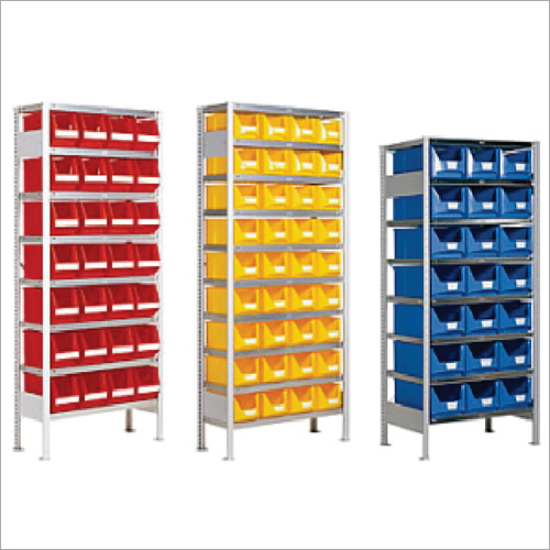 व्हाइट लौवर पैनल बिन स्टैंड