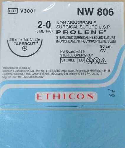 Ethicon - Prolene(Polypropylene) (Nw806) - Grade: Medical