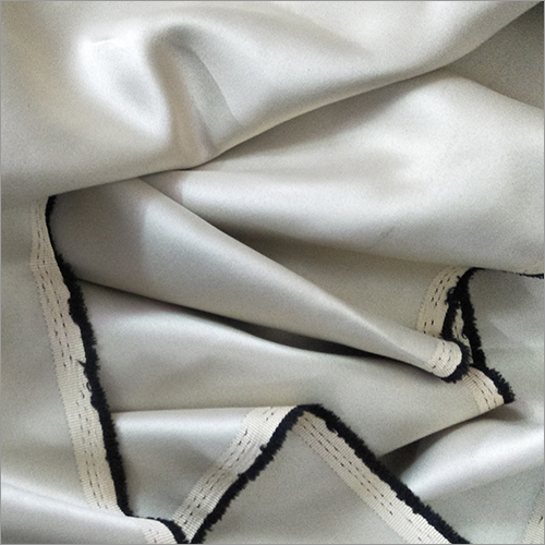 Plain Curtain Fabrics - Polyester & Chiffon Blend, 58 Inch Length, Grey Color, Washable & Quick Dry
