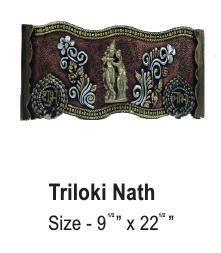 Brown And Golden Triloki Nath