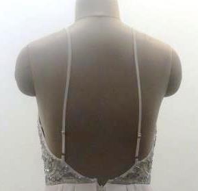 Indian Halter Neck Beaded Party Were Gown