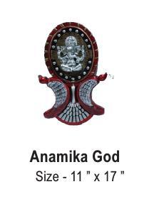 Silver And Brown Anamika God