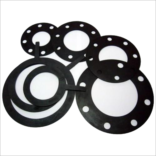 Neoprene Gaskets - Rigid Material, Black Color - Good Quality, Plain Style