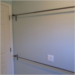 लॉन्ड्री हैंगर रॉड आवेदन: निर्माण