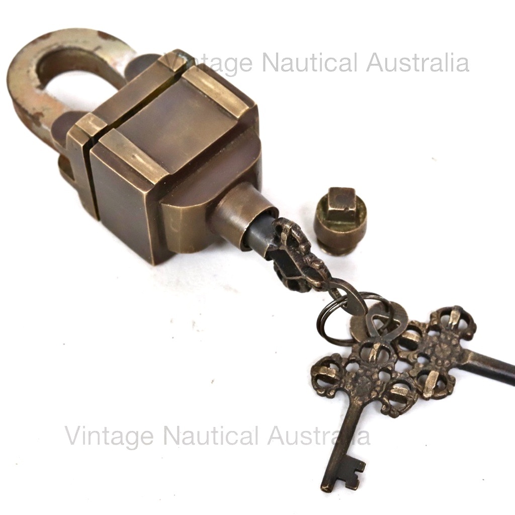 Padlock A   Triple Key Combination