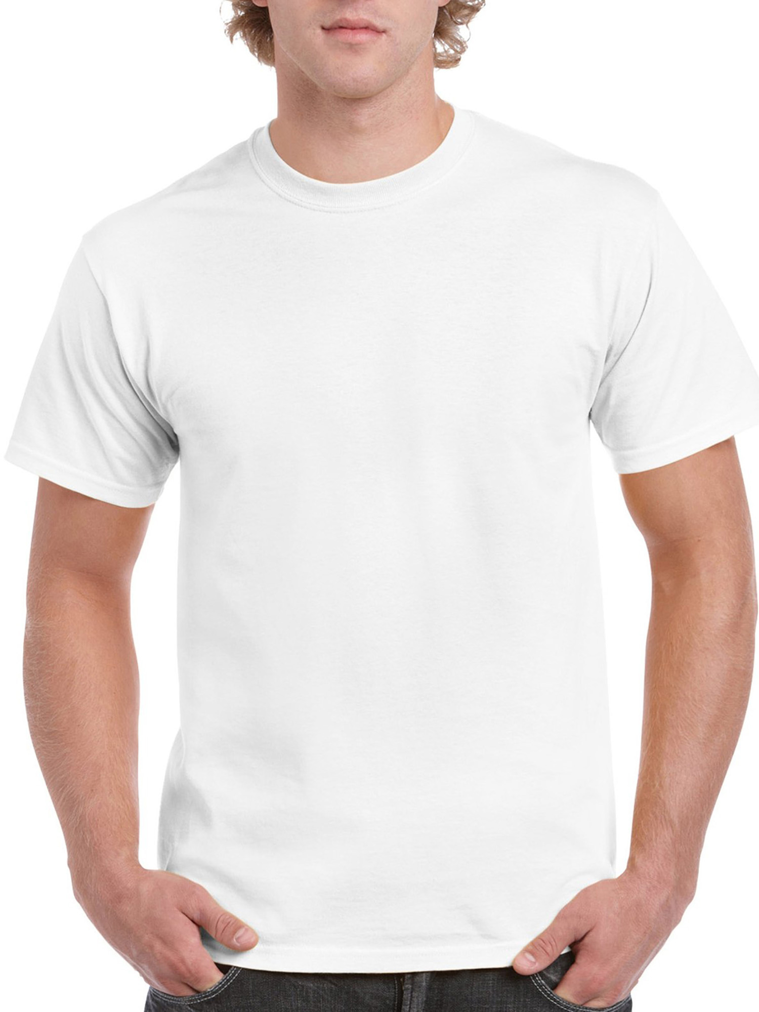 White 100% Cotton Super Combed Biowash T-shirt - Sizes S-xl, Plain Pattern, Half Sleeves, Customizable Print Available, Ideal For All Seasons