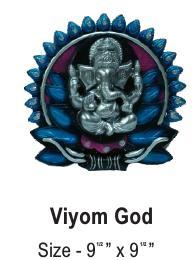 Blue And Silver Viyom God