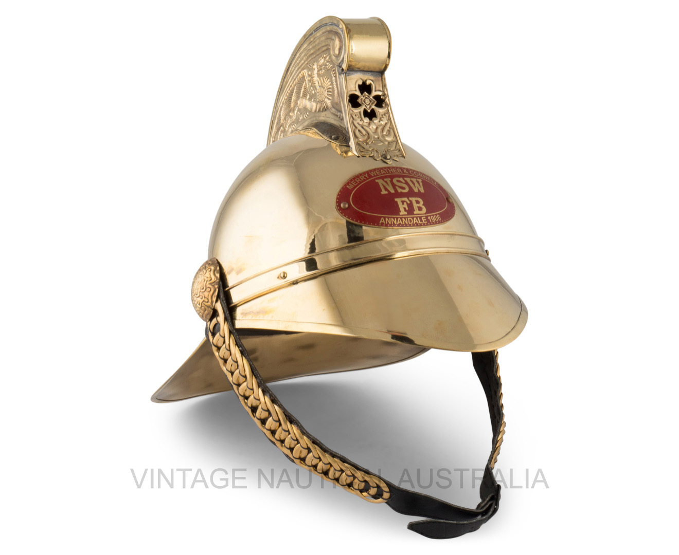 Fireman Helmet A Nsw (Red Badge)