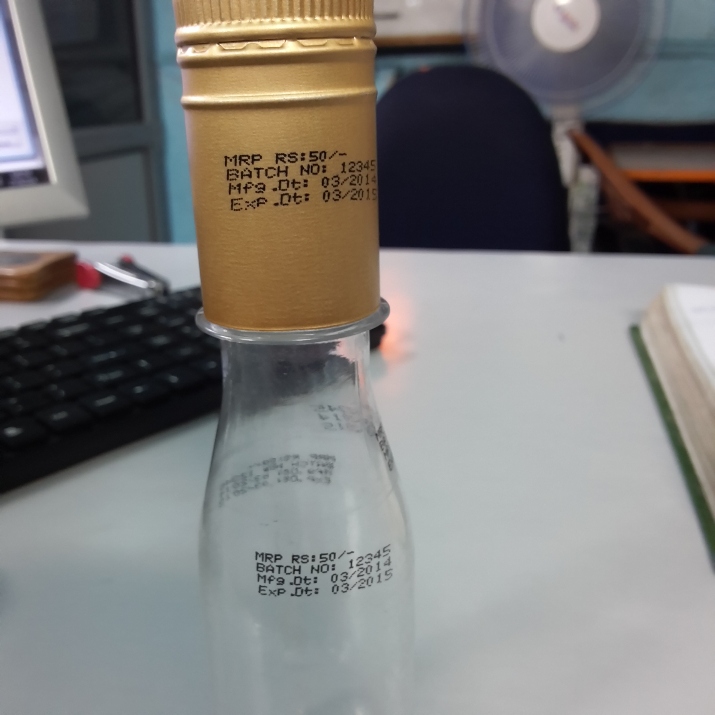 Ink Jet Printer - Accuracy: 1 %