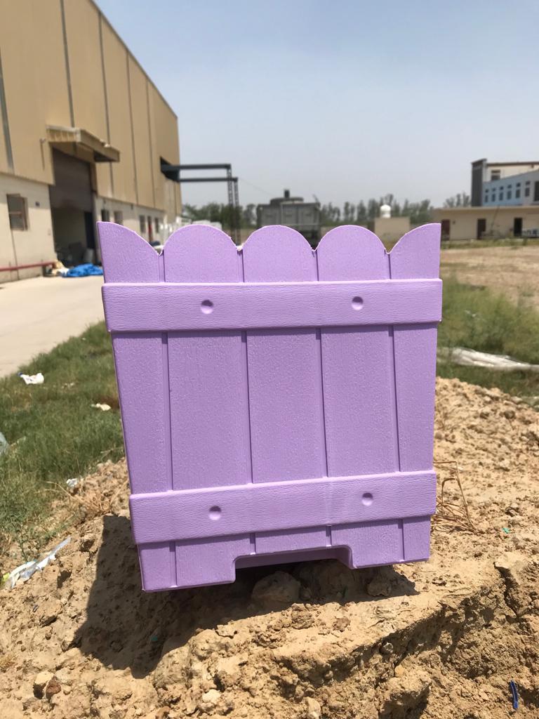 Plastic Planter - Plastic, 18x8x10 Inches, Rigid, Colors: Red, White, Green, Yellow, Blue, Black, Weight: 50-150 Grams