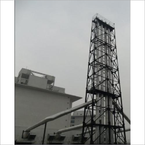 ब्लैक डीजी सेट एग्जॉस्ट पाइप