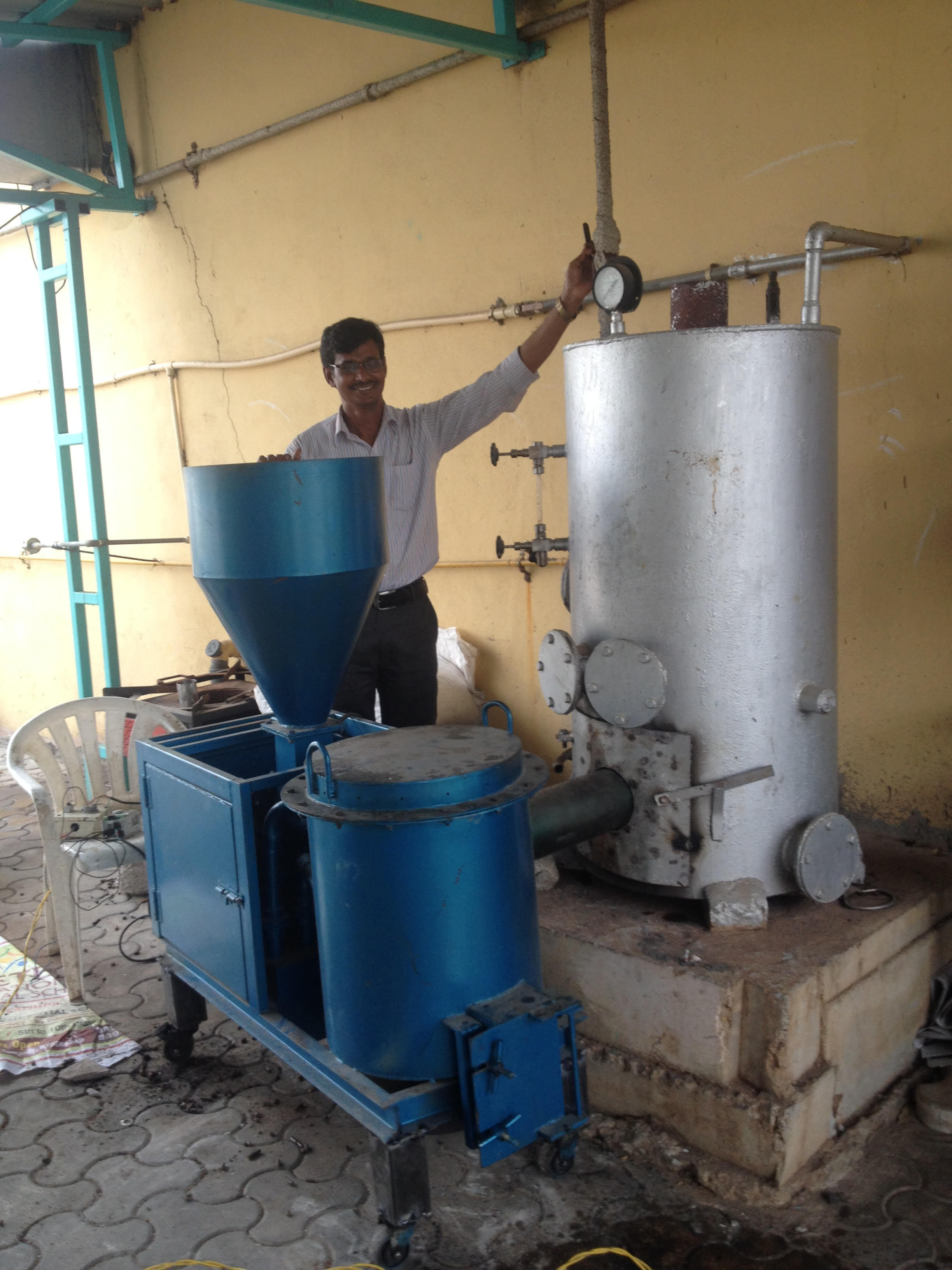 Commercial Pellet Burner