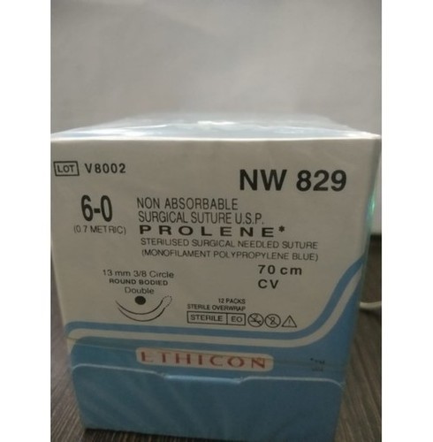 Ethicon Prolene(Polypropylene) Suture (Nw829) Grade: Medical