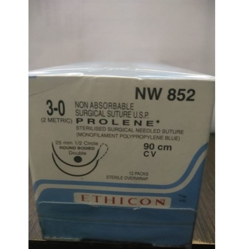 Ethicon Prolene(Polypropylene) Suture Nw852 Grade: Medical