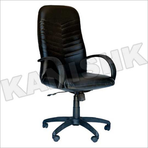 Black Sigma High Back Revolving Chair