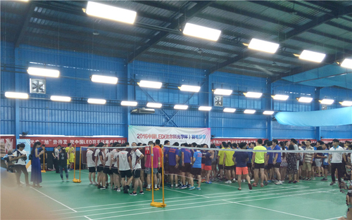 True Colour Badminton Court Lighting System