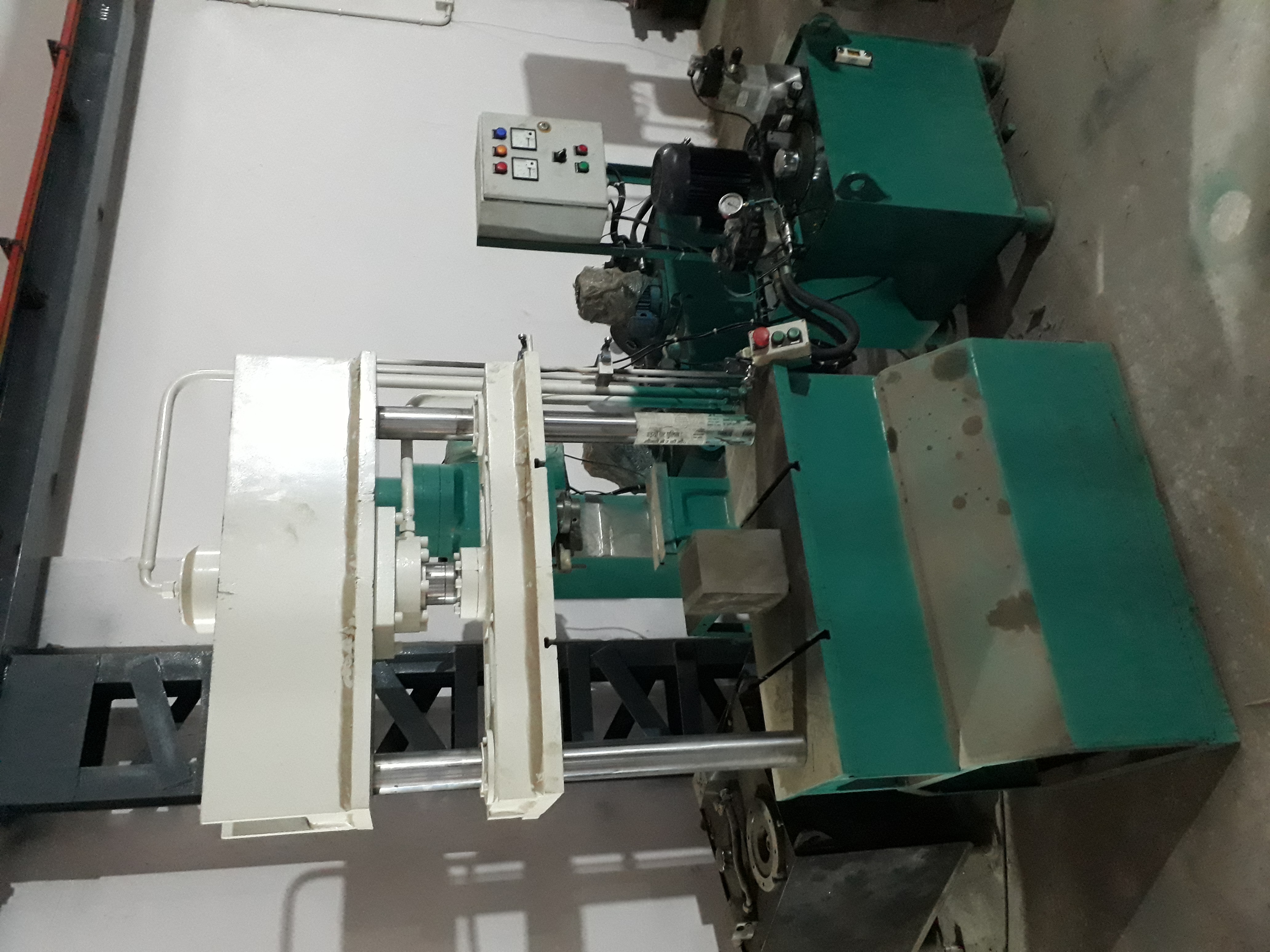White & Blue Or As Per Customer Requirement Hydraulic Circle Cutting Machine