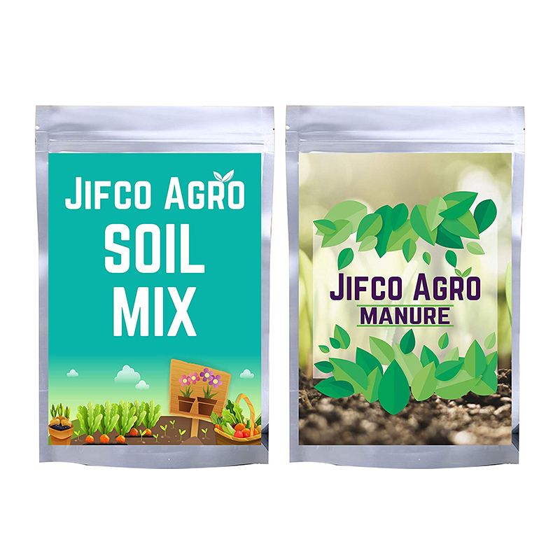 DUCANT INDIA Soil Mix and Manure Combo for Flowering Plants, Fruits & Vegetable_1KG Each