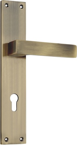 स्पाइडर जिंक मोर्टिज़ लॉक एप्लीकेशन: दरवाजे