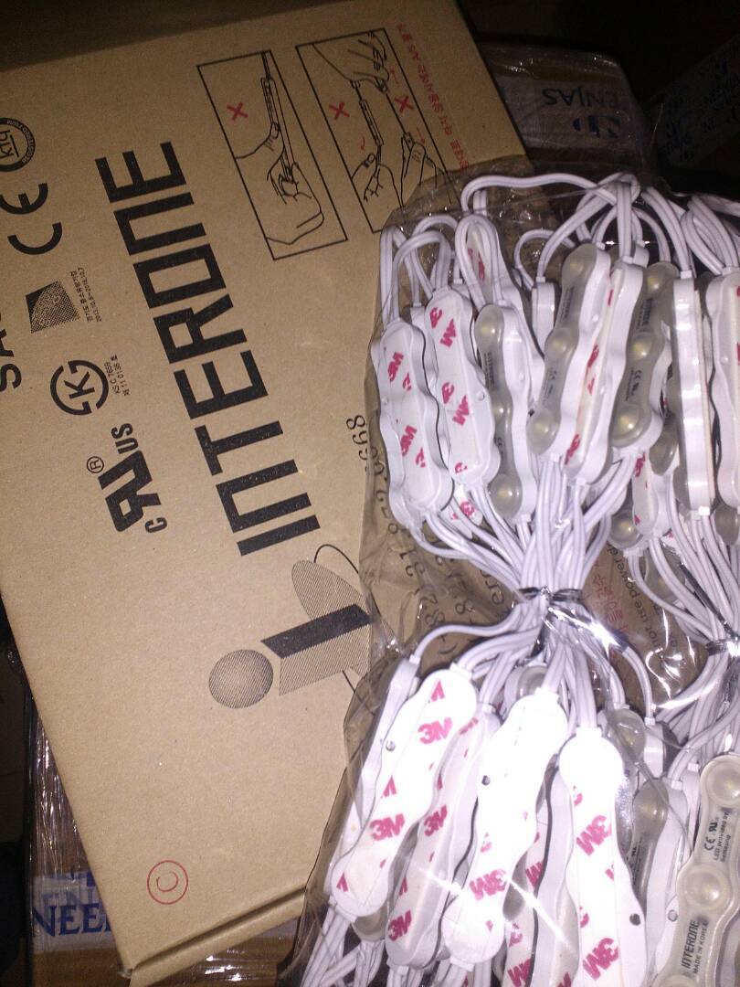 Interone Samsung Led Modules - Ip68 Rated, Depth 3.5 Inch, View Angle 160â°-170â°, Color Temperature 3000k/6500k/10000k, 12v, 0.72-1.14w, 50-60hz