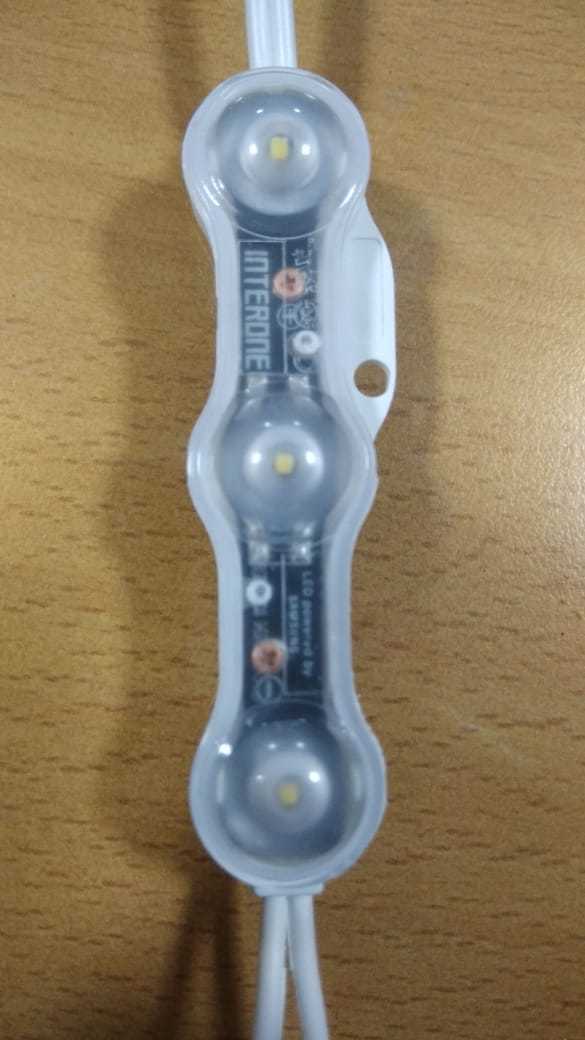Interone Samsung Led Modules - Ip68 Rated, Depth 3.5 Inch, View Angle 160â°-170â°, Color Temperature 3000k/6500k/10000k, 12v, 0.72-1.14w, 50-60hz