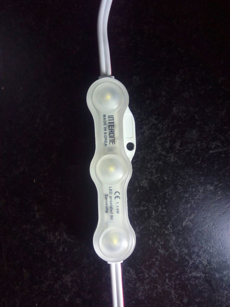 Interone Samsung Led Modules - Ip68 Rated, Depth 3.5 Inch, View Angle 160â°-170â°, Color Temperature 3000k/6500k/10000k, 12v, 0.72-1.14w, 50-60hz