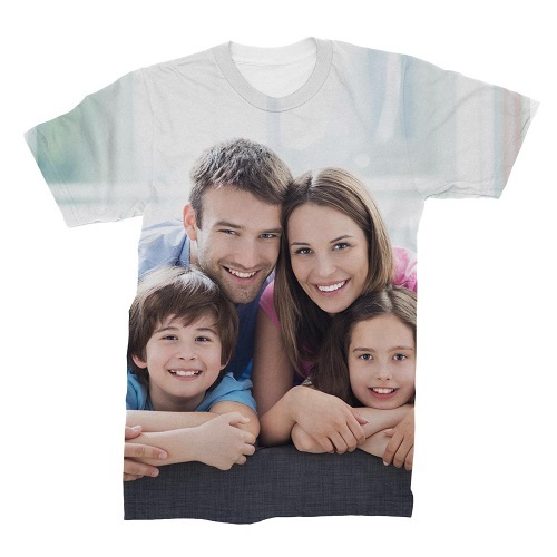 Custom Print T-shirt - Cotton Fabric, Custom Size Options, Crisp White Color | Customized Logo Printing For Promotional Corporate Gifting
