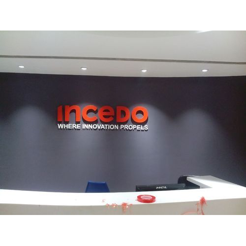 Acrylic Reception Signage