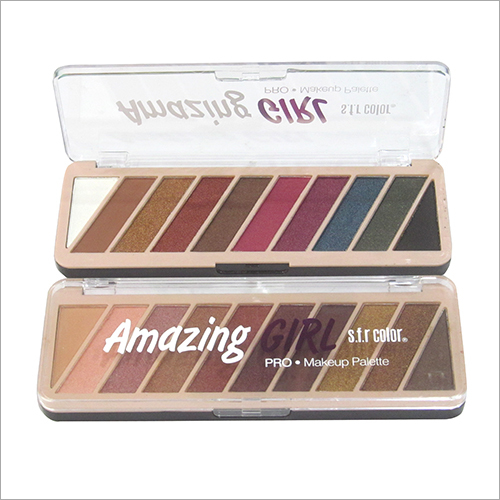 Shimmer Eye Shadow Palette - Powder Format, Waterproof Formula | Glitter Effect, Smooth Texture for Normal Skin, Long-Lasting 3 Year Shelf Life