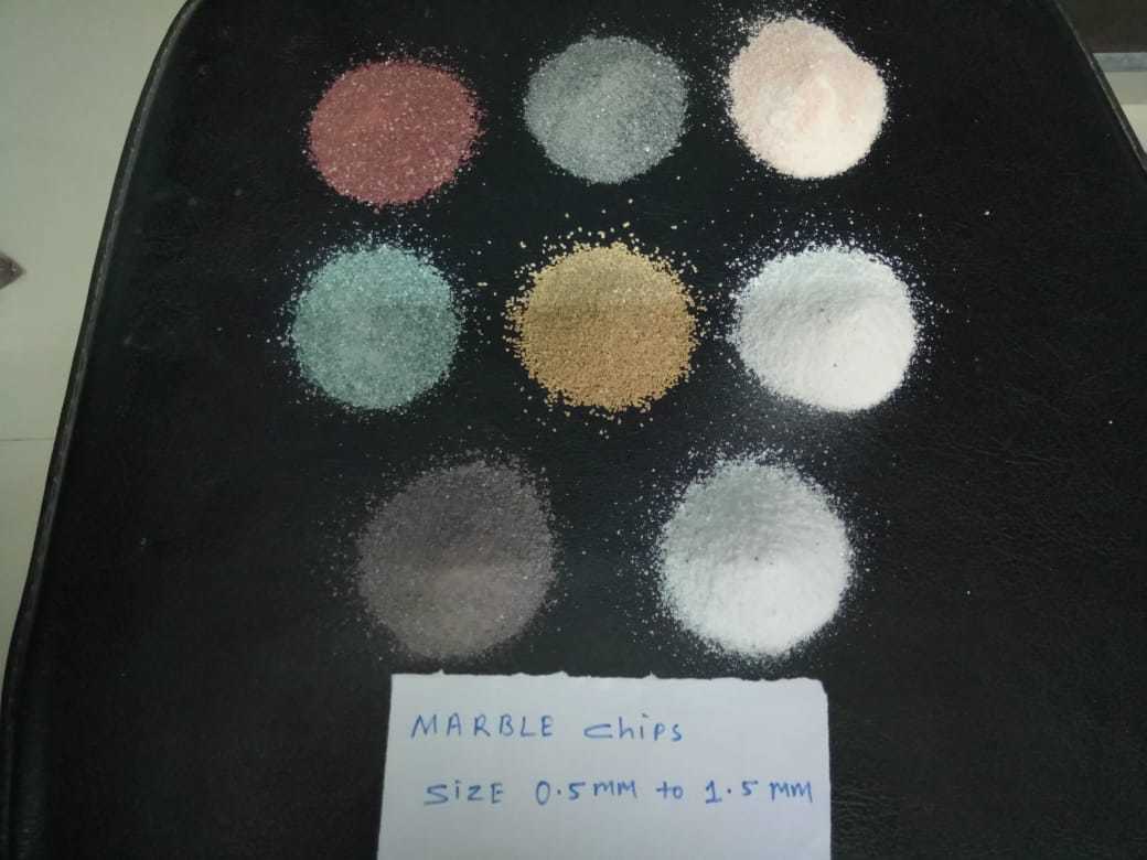 Crushed Marble Wash Aggregate And Chips For Terrazzo Flooring Wall Cladding - Artificial Stone Type: Solid Surface