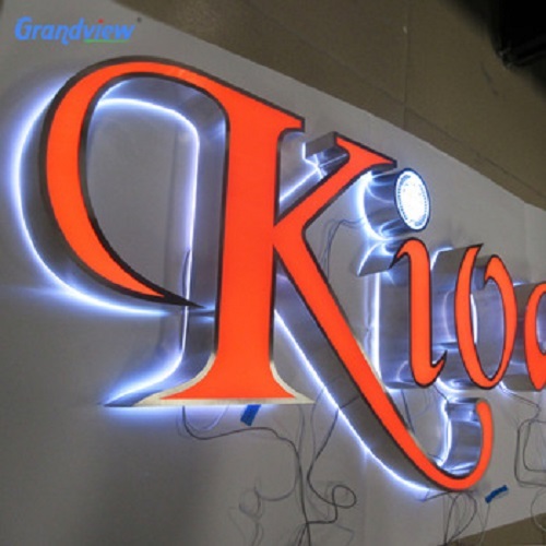 3d Acrylic Letters Application: Sign Board
