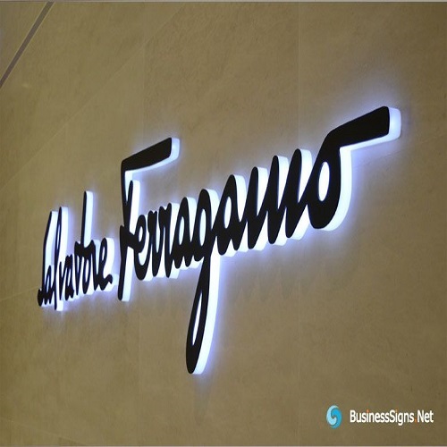 3d Led Side Lit Signage Application: Sign Board