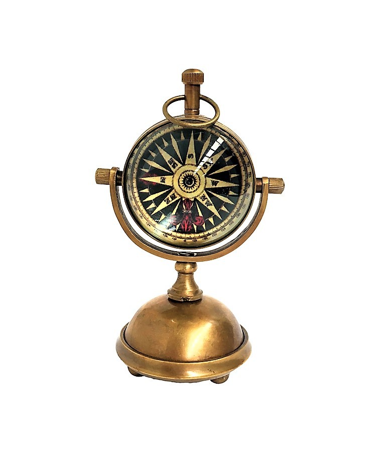 Table Clock A   Brass Stand