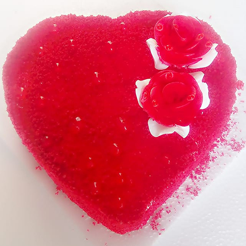 रेड वेलवेट केक अतिरिक्त सामग्री: चीनी