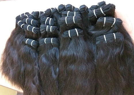 Raw Natural Single Donor Temple Hair