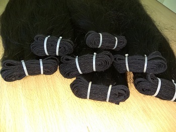 Raw Natural Single Donor Temple Hair