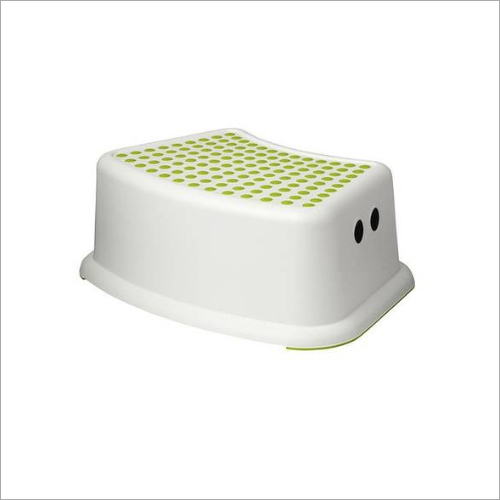 Pp Green And White Childrens Stool