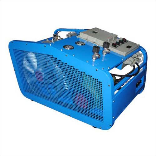 Nitrogen Gas Compressor - Color: Blue
