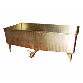 Dairy Dump Tank - Stainless Steel, Customized Size, Polished Finish | New Industrial Storage and Transport Solution with 1-Year Warranty