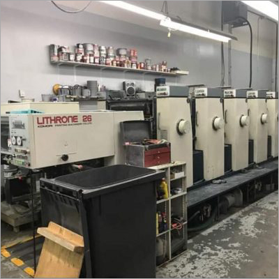 Metal 1987 Komori Lithrone L526 Offset Printing Machine