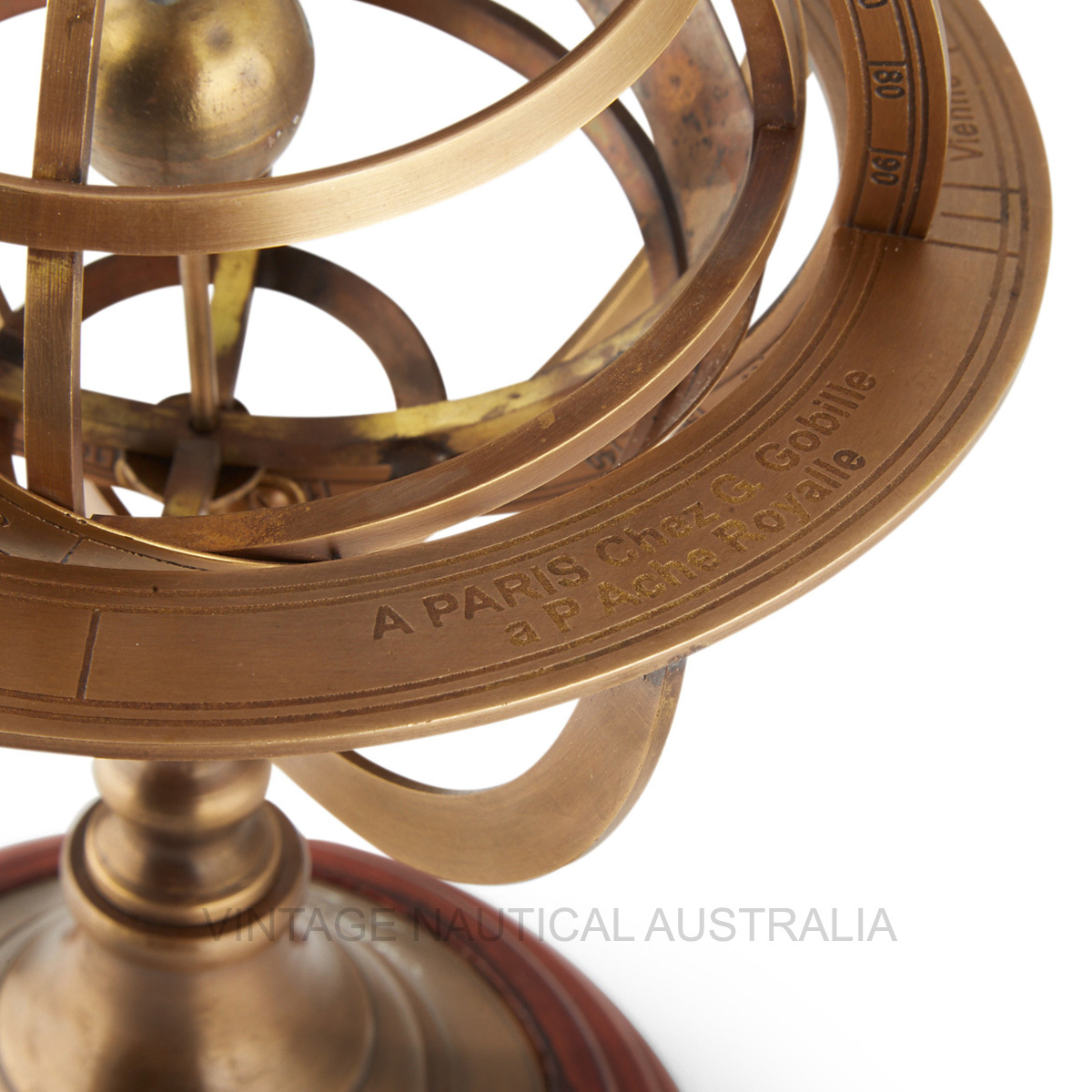 World Globe A Brass Armillary Zodiac (Medium)