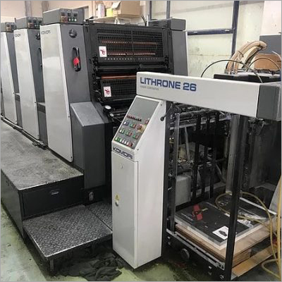 1999 Komori Lithrone 426 Offset Printing Machine - Metal, 20x29 Inches, Four Color, Reliable Operation, 140 Million Impressions