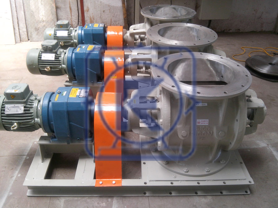 Rotary Airlock Valve - Metal Alloy, Variable Size, Paint Coated Finish | Airtight Seal, Durable Design, Easy Install, Precise Control